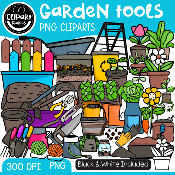 garden tools cliparts