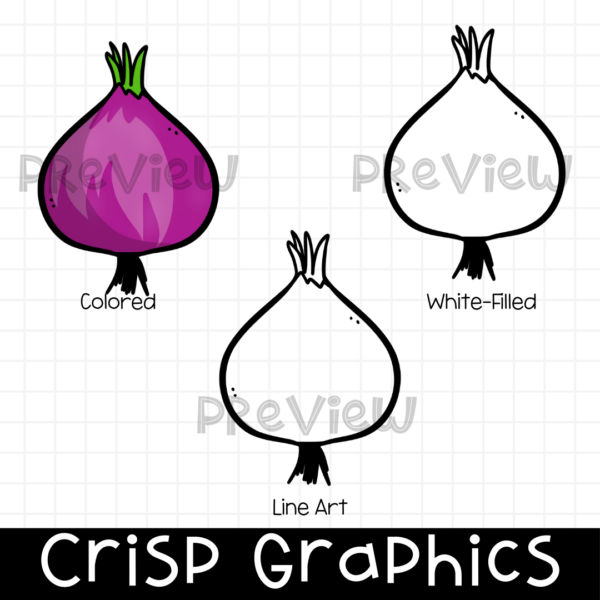 Vegetables Cliparts PNG Graphics Set by Clipart Diaries - Commercial Use - Image 3