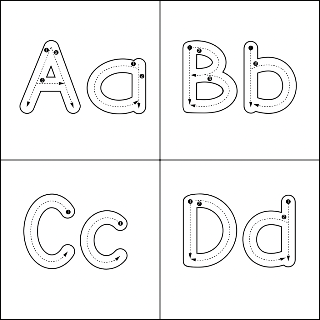 Tracing Font